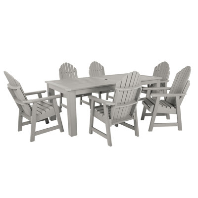 Macias 6 - Person Patio Dining Set with Rectangular Table