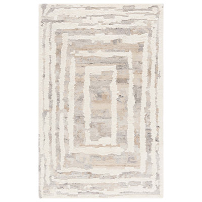 Casablanca 449 Hand Tufted Wool Pile Abstract Rug