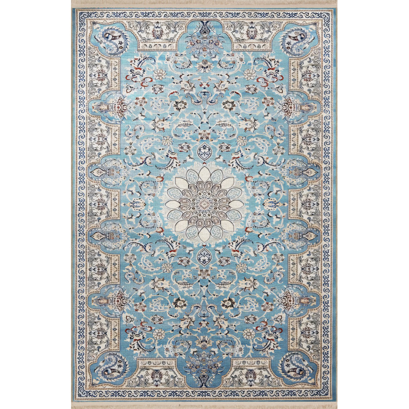 Tapis rectangulaire Xylina, Rectangle 4 pi 8 po x 6 pi 7 po
