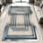 1PC Modern Minimalist Geometric Metal Frame area rugs for Living Room, Soft and Comfortable, Suitable for all seasons, easy-to-maintain, machine washable Indoor floor mat, Under Table Farmhouse suitable for dining table, bedroom bedside, entryway,-129164048