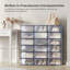 18 Pair Stackable Shoe Storage Box-1180991661