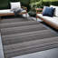 Tapis gris à rayures Waikiki-476548338