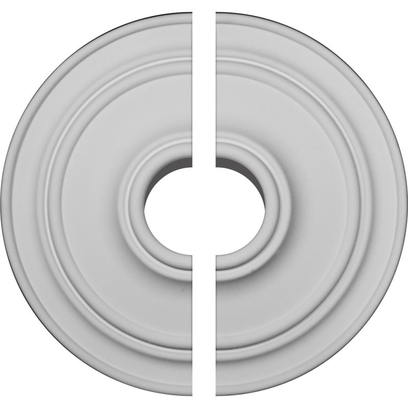 Médaillon de plafond classique Endurathane, 21 7/8 po x P 2 3/8 po (pour les auvents jusqu'à 5 1/2 po), apprêté en usine