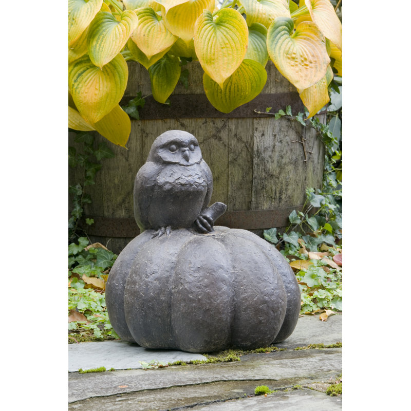Statue hibou sur citrouille, Pietra Nuova