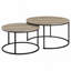 Table basse gigognes 2 pièces