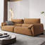 Canapé modulaire brun en polyester-62191074