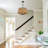 5-light Boho Farmhouse Hand-woven Rattan Chandelier-1619286837