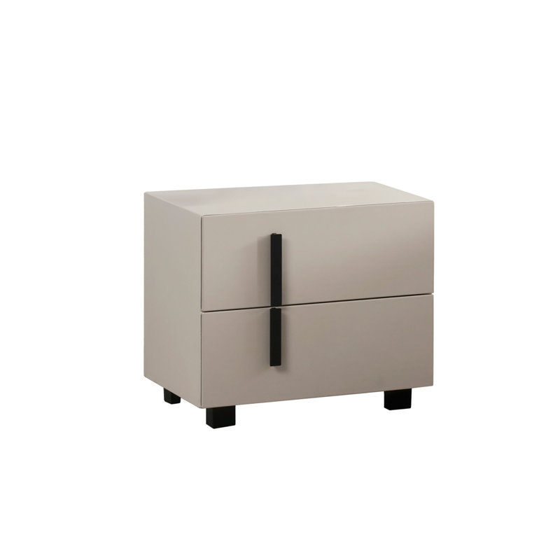 Table de chevet Amran Earlwood Annie, Blanc