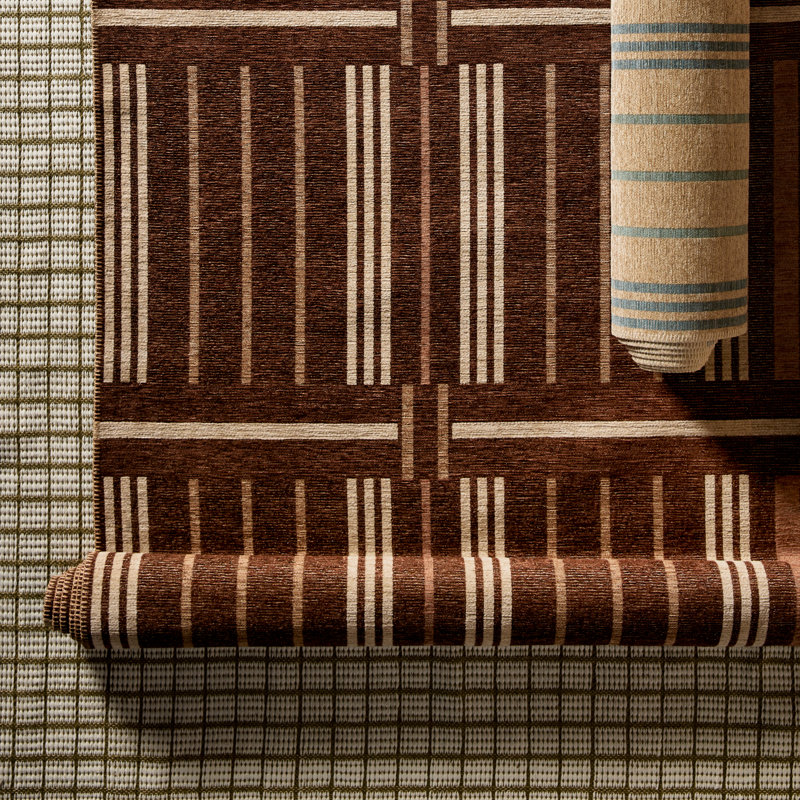 Malmo Geometric Indoor / Outdoor Rug, Rectangle 2' x 3'