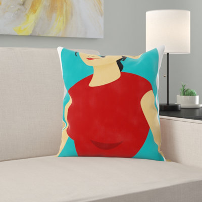 Coussin de fille fille