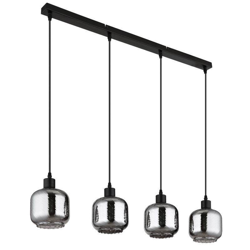 Notus 4 - Light Matte Black Pendant