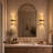 2 - Light Natural Alabaster Wall Sconce