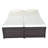 197cm Long Reclining Double Chaise with Cushions and Table