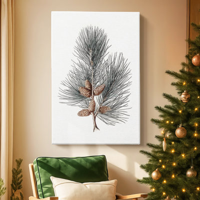 Frostlit Night Carol - Toile tendue avec châssis de qualité supérieure
