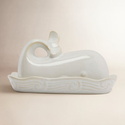 Leonida Novelty Ceramic Butter Dish