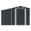 Brysin Garden Shed 277x279x179 cm Galvanised Steel-402864662