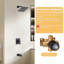 Système de pomme de douche mural-120134562