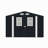Outdoor Storage Shed, 8X8  Protective Film, Four Daylight Windows Lockable Doors,A Practical And Thoughtful Gift-128525583