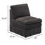 Fauteuil de chambre l 32,75 po Seeram-573374052