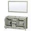 Sheffield 59" Double Bathroom Vanity Base Only-86051055