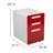 Concho Ergonomic 3-Drawer Mobile Locking Filing Cabinet Storage Organizer-1643654928