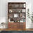 Bookshelf With 10 Cubes And 3 Doors, 4-Tier Bookshelf, Open Shelf Bookcase With Cabinet