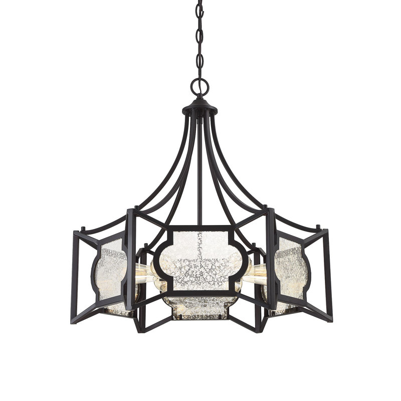 Lustre géométrique 6 lumières Guyer