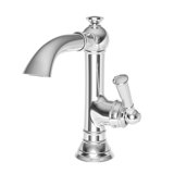 Aylesbury Single Hole Bathroom Faucet with Drain Assembly