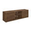 Meuble télé Abba de 67,7 po de style Mid-Century moderne avec rangement et tablettes pour téléviseurs de 75 po ou moins Abba-1113897076