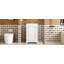 Meuble-lavabo de 20 pouces avec lavabo en céramique, ensemble de meuble-lavabo simple autoportant avec porte à fermeture douce, tablette réglable-550765335