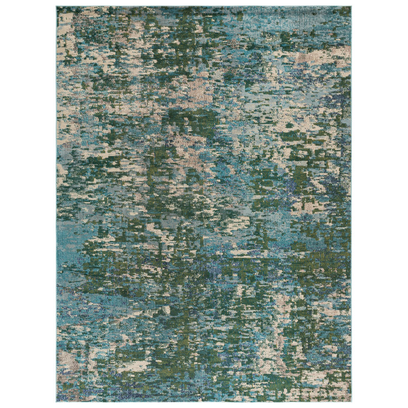 Tapis abstrait Wambaw Performance, Rectangle 8 pi x 10 pi