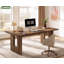 Bureau en bois massif, bureau d'ordinateur de direction 63 pouces