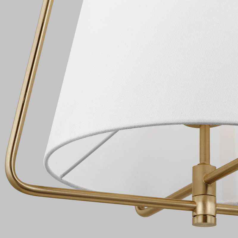 1 - Light Pendant, Satin Brass