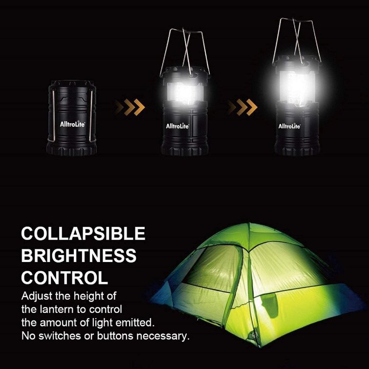 Alltrolite 7.5'' Battery Powered Integrated LED Outdoor Lantern