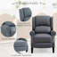 Fauteuil rembourré confortable moderne de loisirs / fauteuil inclinable pour le salon