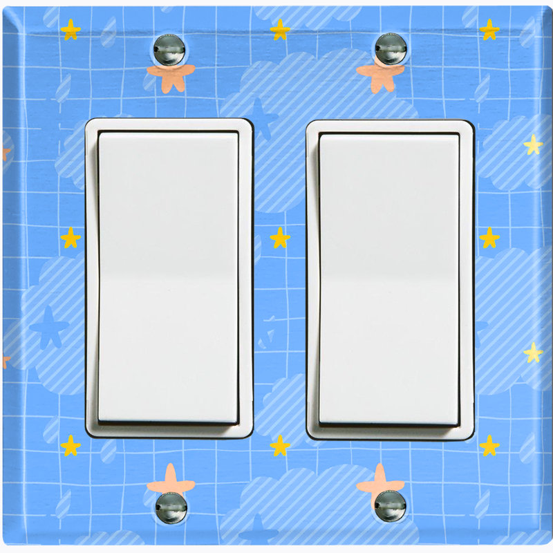 2 - Gang Rocker Standard Wall Plate