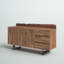 Buffet en bois d'acacia massif Burnell