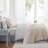 Martha Stewart Layered Branches Cotton Reversible Beige Quilt Set-115991055