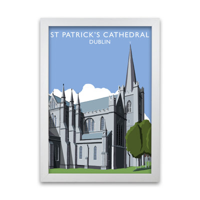 St Patrick's Cathedral Dublin 1 Piece Single Picture Frame Wall Art