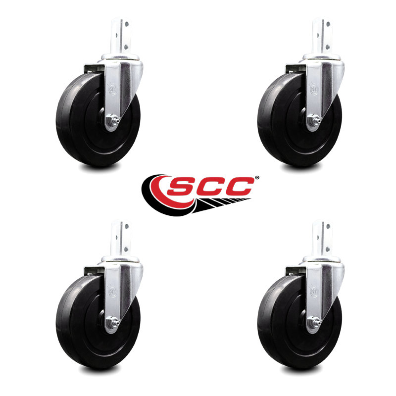 Hard Rubber Caster