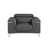 Dark Gray Genuine Leather