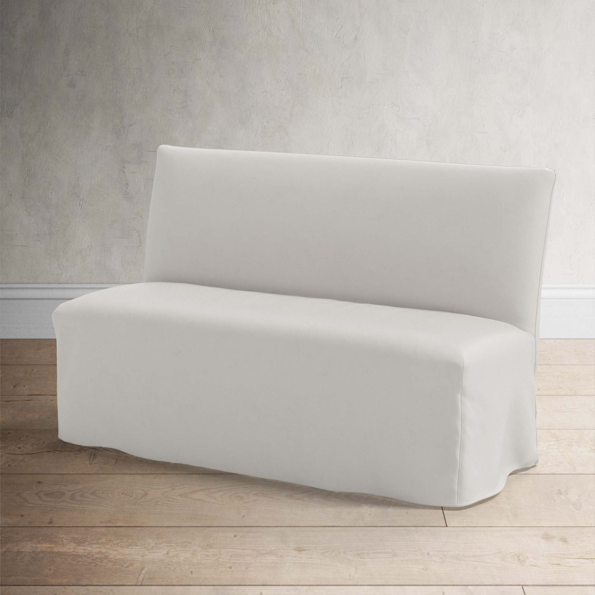 Ivanka Upholstered Bench, Bella Light Gray Performance Velvet