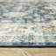 Tapis bleu / ivoire Jacquarius-1813496503