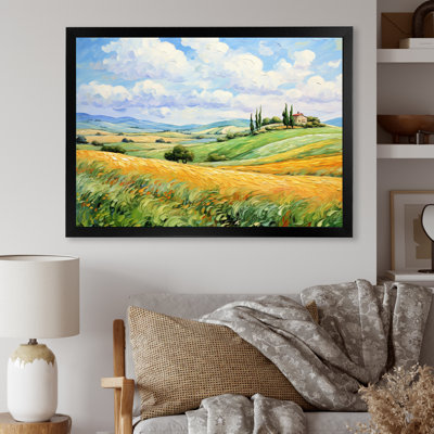 Van Gogh, reproduction d'art sur toile, "Rolling Hills I"