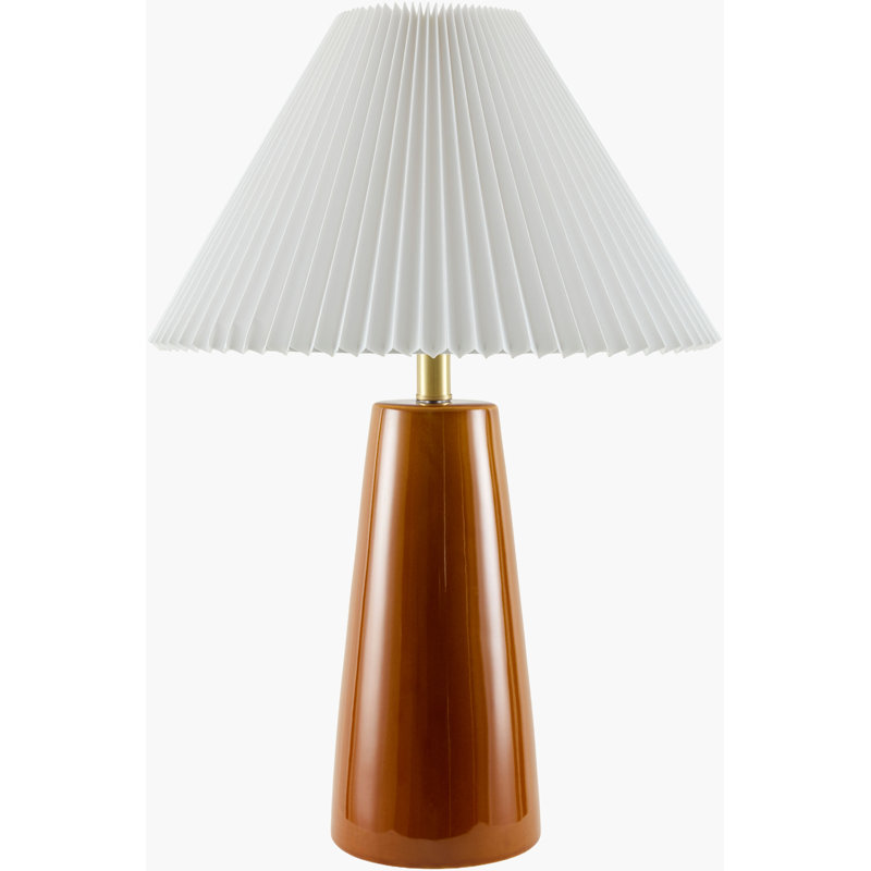 Lampe de table Vikundu, Rouge vif