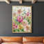 Jardin de fleurs - Peinture sur toile encadrée-1772271707-1772271706