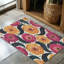 Tapis tressé Blossom Riot-227681160