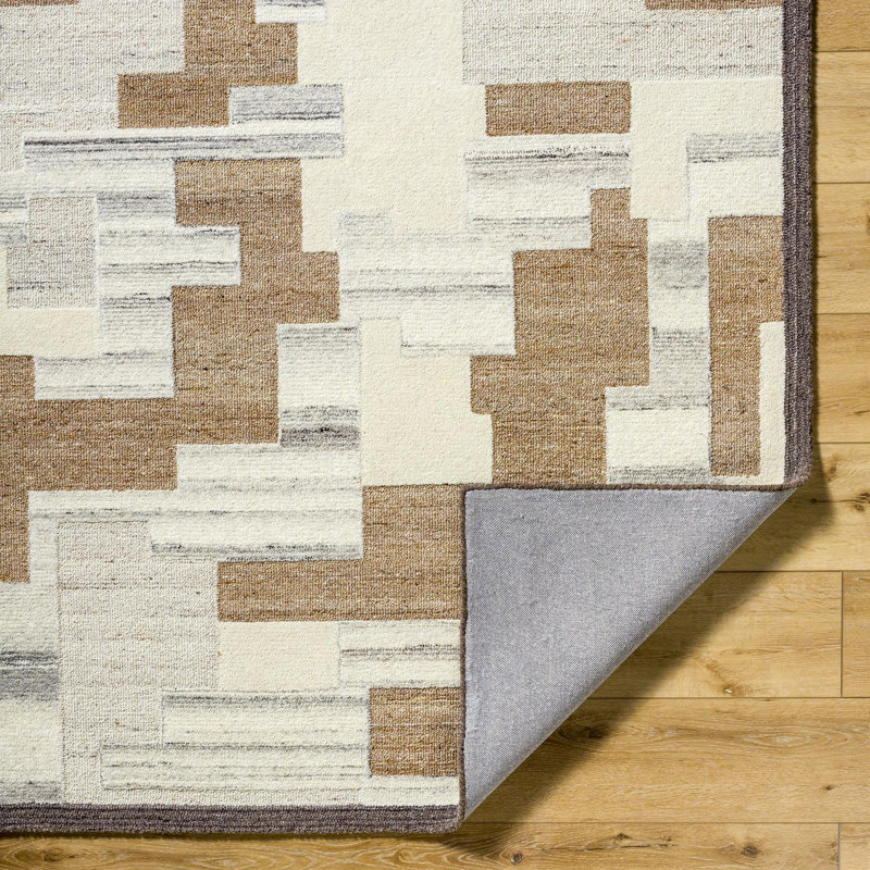 Cherin Handmade Area Rug, Rectangle 8' x 10'