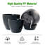 Jardinières en plastique 12/10/9 pouces-1002607511