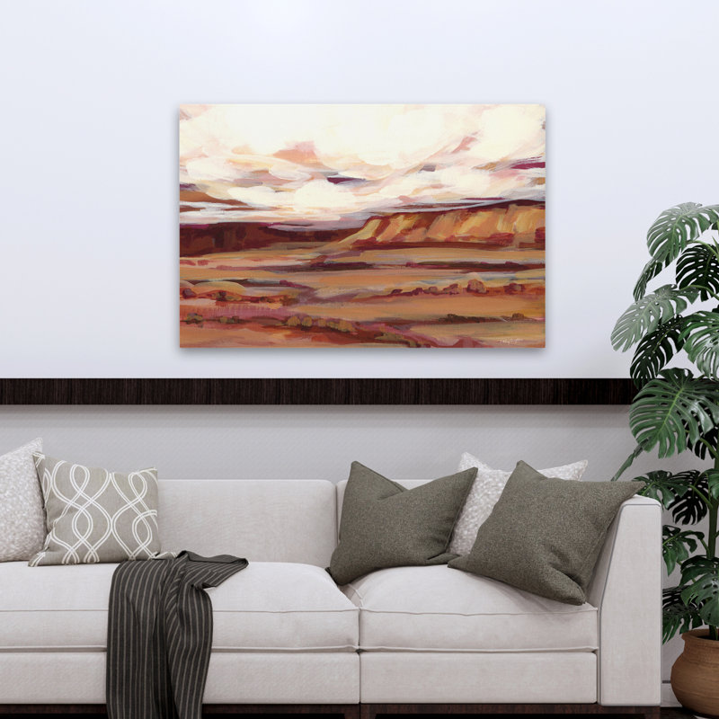 Contemporain et bohémien Mesa I, H 48 po x l 32 po